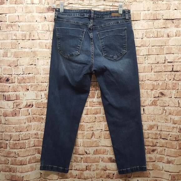 Kut from the Kloth High Rise Crop Straight Leg Jeans Size 6 - Picture 5 of 13